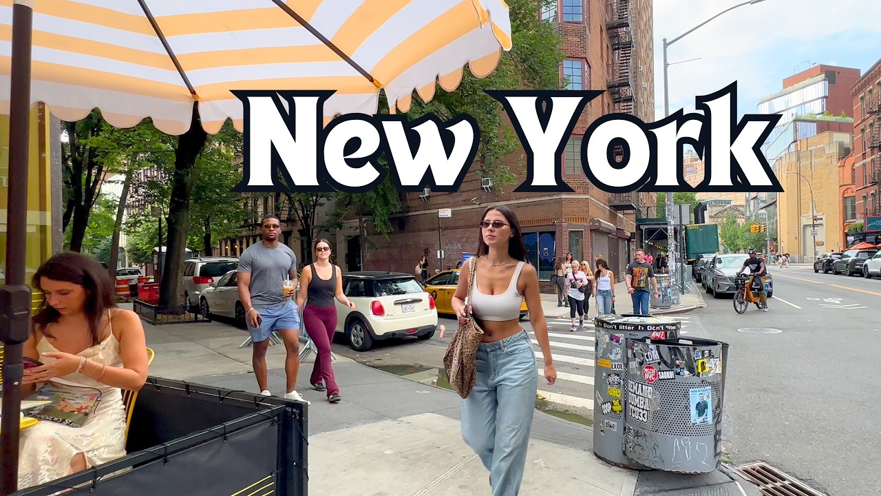New York, Amerika Serikat | NYC | Tur Jalan Kaki 4K