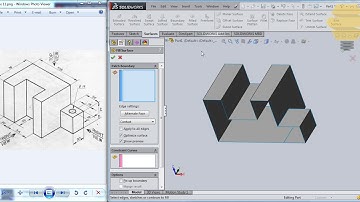 SolidWorks Surface Beginners|Exercise 11|Practice session Tutorial