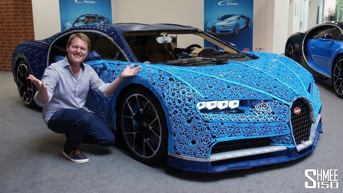 Meet The Life-Size LEGO Technic Bugatti Chiron You Can Actually Drive -  YouTube