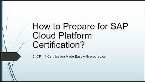 latest Questions for SAP Cloud Platform Certification |  SAP C_CP_11 Certification