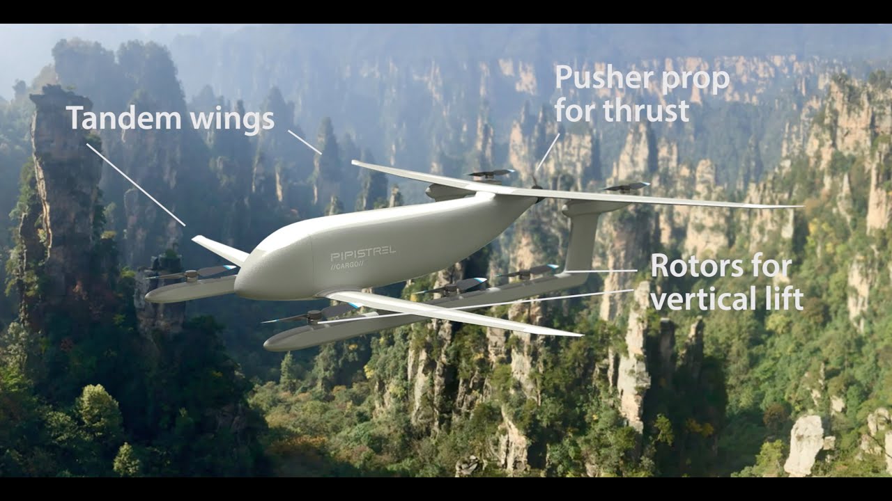 Pipistrel's New V300 Autonomous Cargo Aircraft