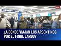 Finde XL: ¿A dónde viaja la gente?