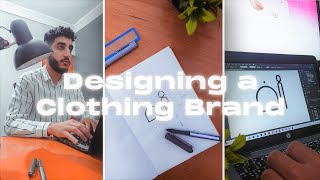 Designing a Clothing Brand Logo - my MINIMAL logo design process - Start to Finish