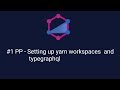 #1 Photographers Paradise - Setting up yarn workspaces and typegraphql
