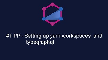 #1 Photographers Paradise - Setting up yarn workspaces and typegraphql