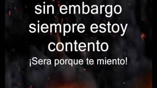 Video thumbnail of "Pignoise Me quedo en el infierno.(letra)"