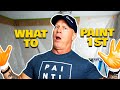 Interior painting tips  what to paint first when painting a room  diy walls ceilings or trim