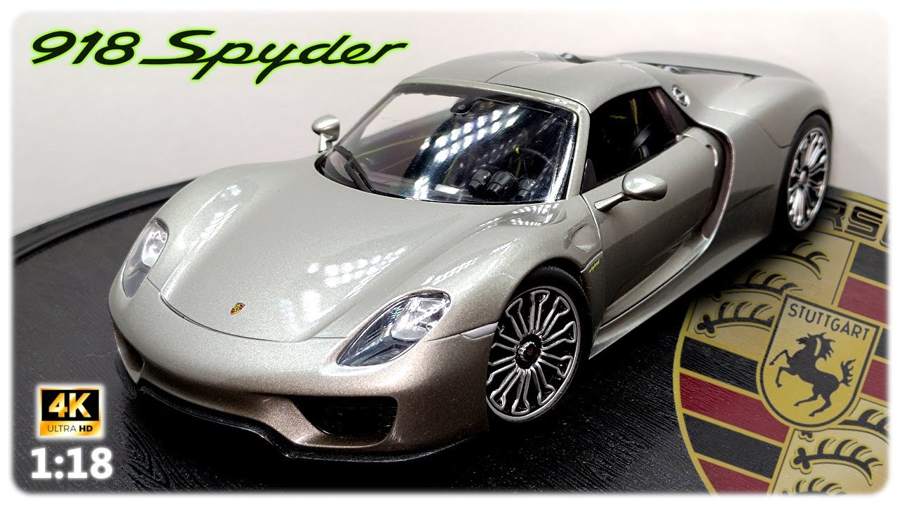 Porsche 918 Spyder (2013) [Welly NEX 1:18] - YouTube