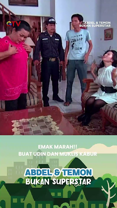 EMAK MARAH!! Buat Udin Dan Muklis Kabur #abdel #temon #muklis