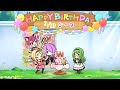 ジータの誕生日（CV 金元寿子） Djeeta Birthday　2023＋2022＋2021　プリンセスコネクト　プリコネR　キャラクターバースデー ストーリー