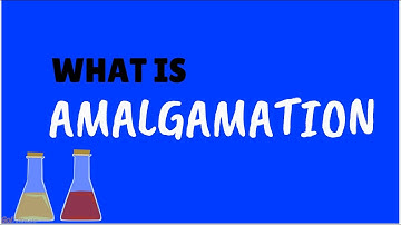 Learn English - meaning of AMALGAMATION?
