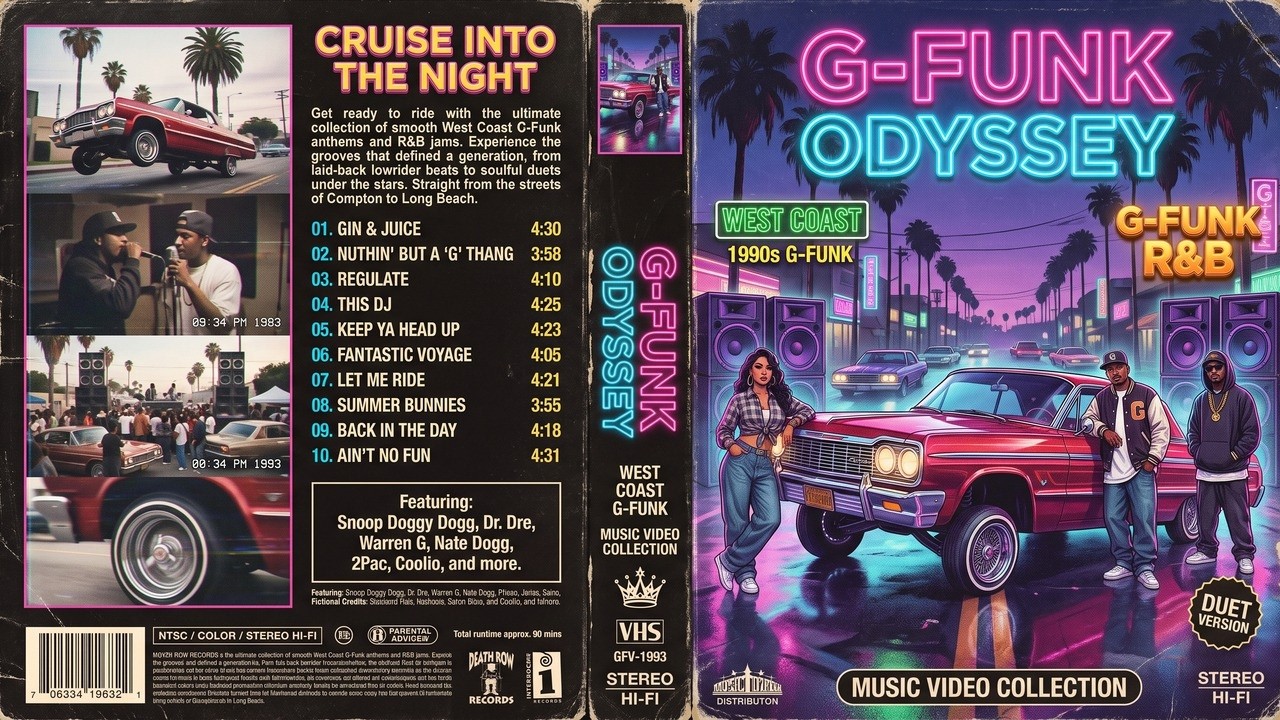 West Coast G-Funk Laid-Back Duet 2026 🌴🎧 Breezy Hip-Hop Mix