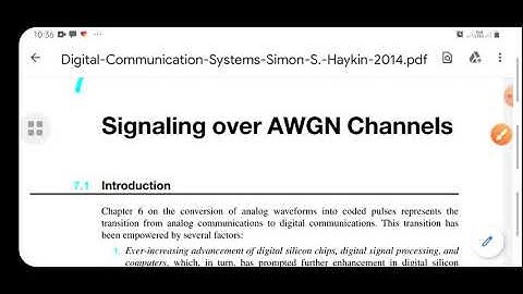 Digital communication (17EC61)