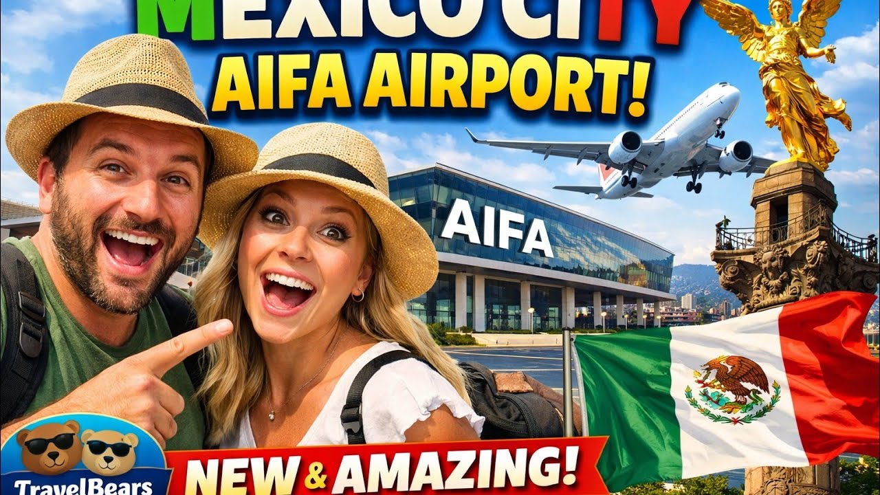 Exploring Felipe Ángeles International Airport | The Future of Mexico Travel! #travel #mexico #aifa