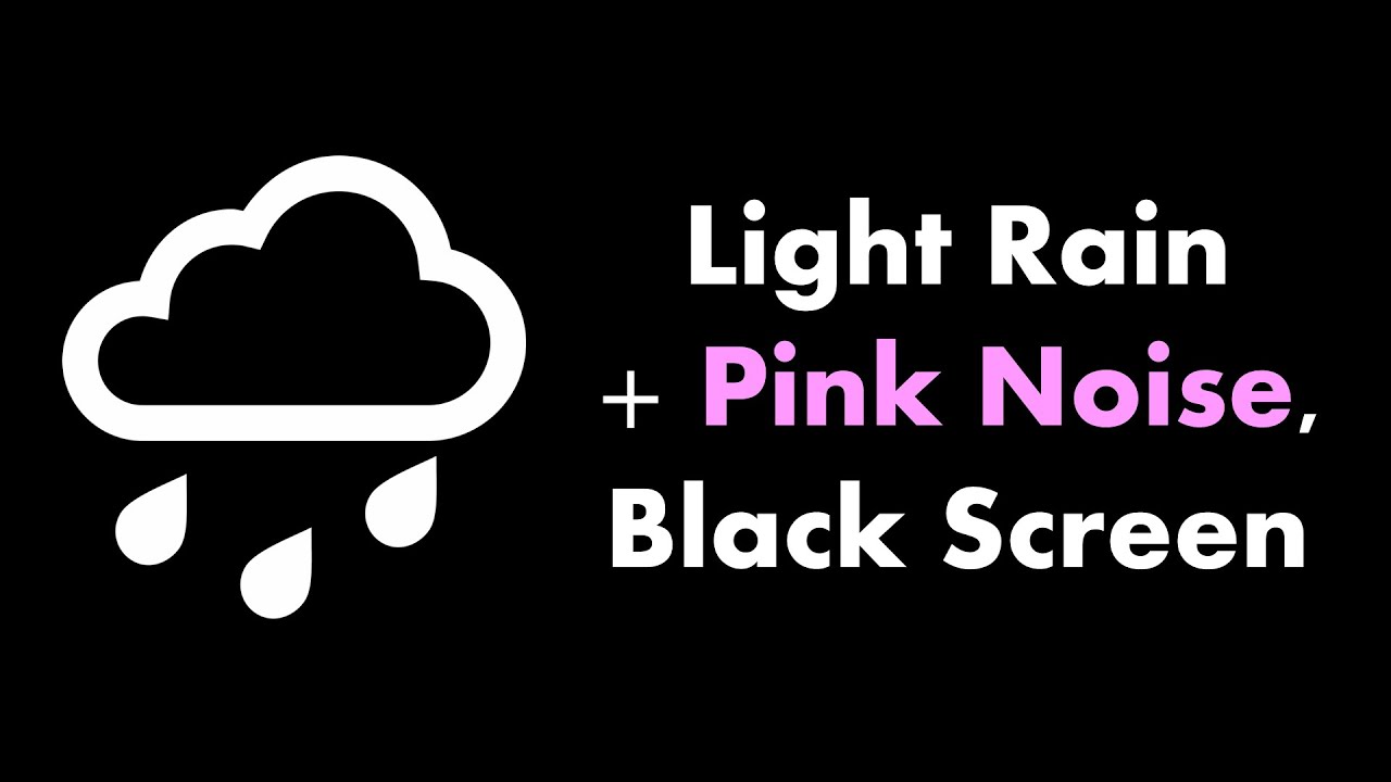 YouTube पर 🔴 Light Rain + Pink Noise, Black Screen 🌧️🌸⬛ • Live 24/7 • No mid-roll ads देखें
