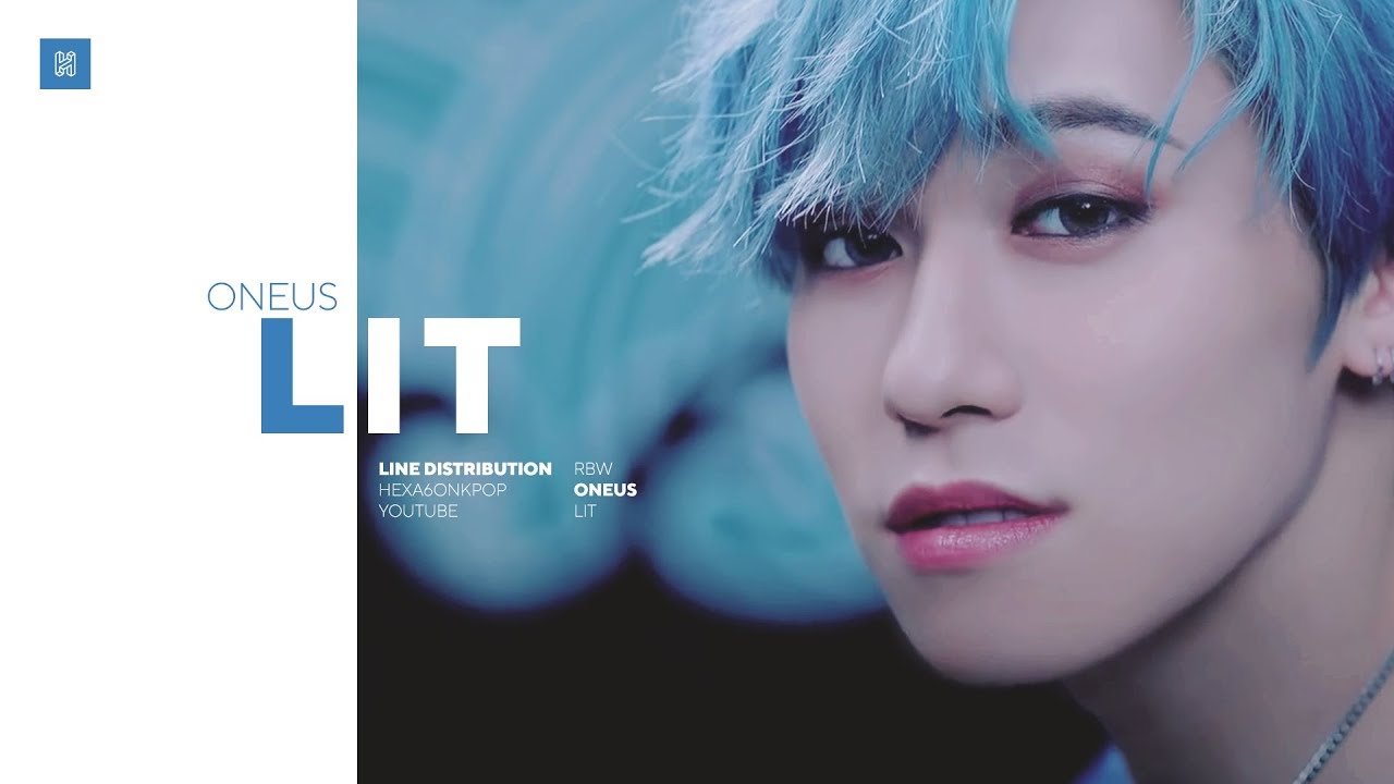 K-POP・アジア ONEUS ONEUS - LIT Line Distribution (Color Coded) | 원어스 - 가자