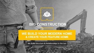 Construction PowerPoint Presentation Template