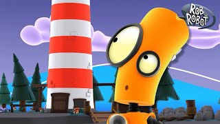 Orbit, How Do You Replace the Lightbulb in a Lighthouse? 😵‍💫| Rob The Robot | Preschool Learning