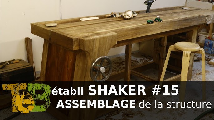 Etabli shaker # 14 la presse frontale / shaker bench leg vis 