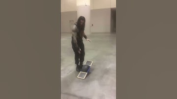 Thumbnail of Roman Reigns TRIES OUT HoverBoard Backstage at WWE #Shorts