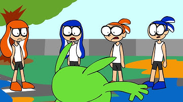 Splatoon vs. de Blob