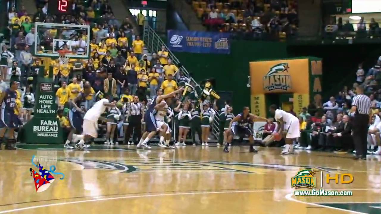 George Mason vs. Old Dominion 1-2-2010 Highlights - YouTube