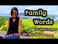 Thai Family words, you should know (Not Just You and Me)| Learn Thai one day one sentence