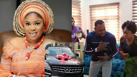 Actor Odunlade Adekola Unbelievable Surprise Birthday Gift To Actress Eniola Ajao New Age...