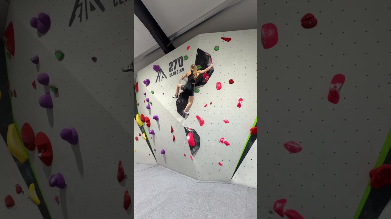 Comp Wall Red A Nice End Of Session Bloc Fresh From The Setters 
