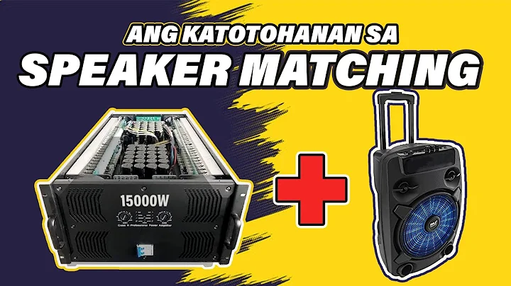 SPEAKER AMPLIFIER MATCHING, wala nang saysay? | WILL UPDATE THIS GUIDE