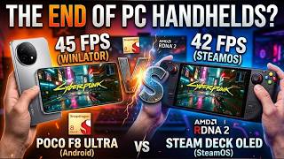 Poco F8 Ultra vs. Steam Deck OLED: Snapdragon 8 Elite Gen 5 vs. RDNA 2 | 720p Medium Gaming Test
