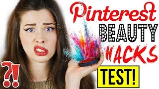 GENIALE PINTEREST BEAUTY HACKS im LIVE TEST | FAKE EYELINER AUFKLEBEN?! | Mit KINDOFROSY | DIY HACKS GENIALE PINTEREST BEAUTY HACKS im LIVE TEST | FAKE EYELINER AUFKLEBEN?! | Mit KINDOFROSY | DIY HACKS