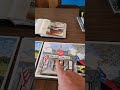 Photo Realistic Painter Franz Strosche at a Christmas Bizaar