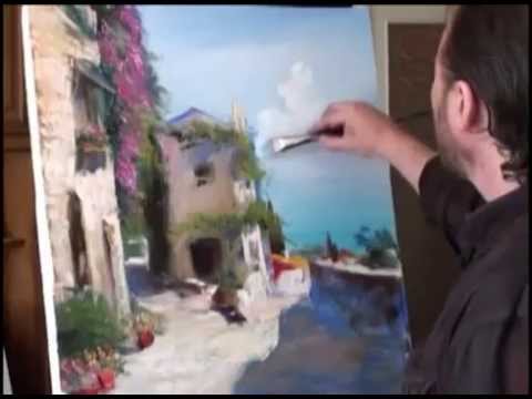 Igor Sakharov Artiste Leçon Dart Libre Russie Bob Ross Nouvelle
