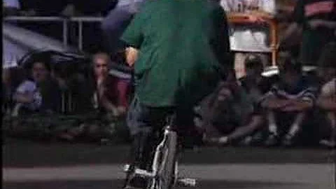 Paul Osika-4th place BMX Worlds 1996, Flatland PRO