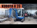 Обзор мини-экскаватора KUBOTA U20 | Спецтехника из Европы