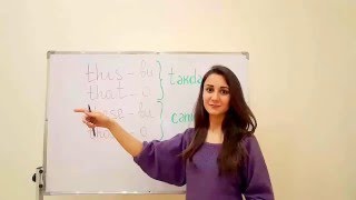 18-Ci Dərs Demonstrative Pronouns İşarə Əvəzlikləri