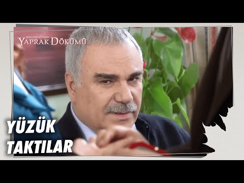 Leyla Ve Nazmi Yüzük Taktı! - Yaprak Dökümü 98. Bölüm