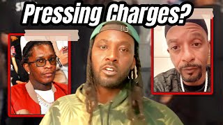 Famous Kwame Brown Reacts to Charleston White Trying to Get Young Thug Locked Up! 👀  Wealth