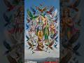 Spiritual Nature With Hanuman Ji 🏔️ | Sankat Mochan Status #shorts #Birds