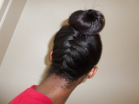Upside Down Fishtail Braid Bun Video Un Ruly