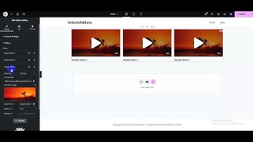 Create a Video Gallery in WordPress | Elementor + Unlock Addons Tutorial