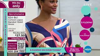 Colleen Lopez BandedWaist Dress