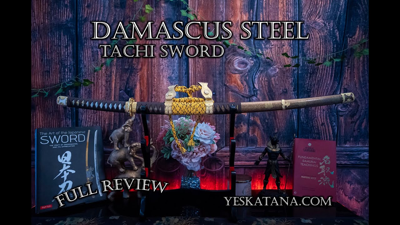 A BUDGET TACHI SWORD IN DAMASCUS STEEL THAT IS ACTUALLY GOOD