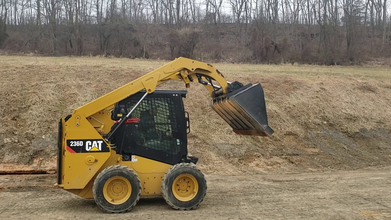 2015 Caterpillar 236D Skid Steer Loader For Sale Inspection Running