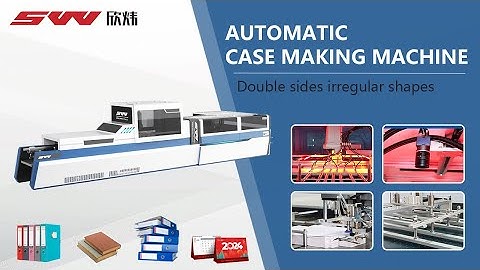 Full Automatic Hard Cover Book Case Making Machine
