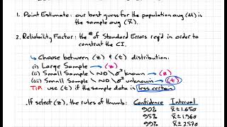 2022 Level 1 CFA: Ch.5 Sampling and Estimation (Part 2)