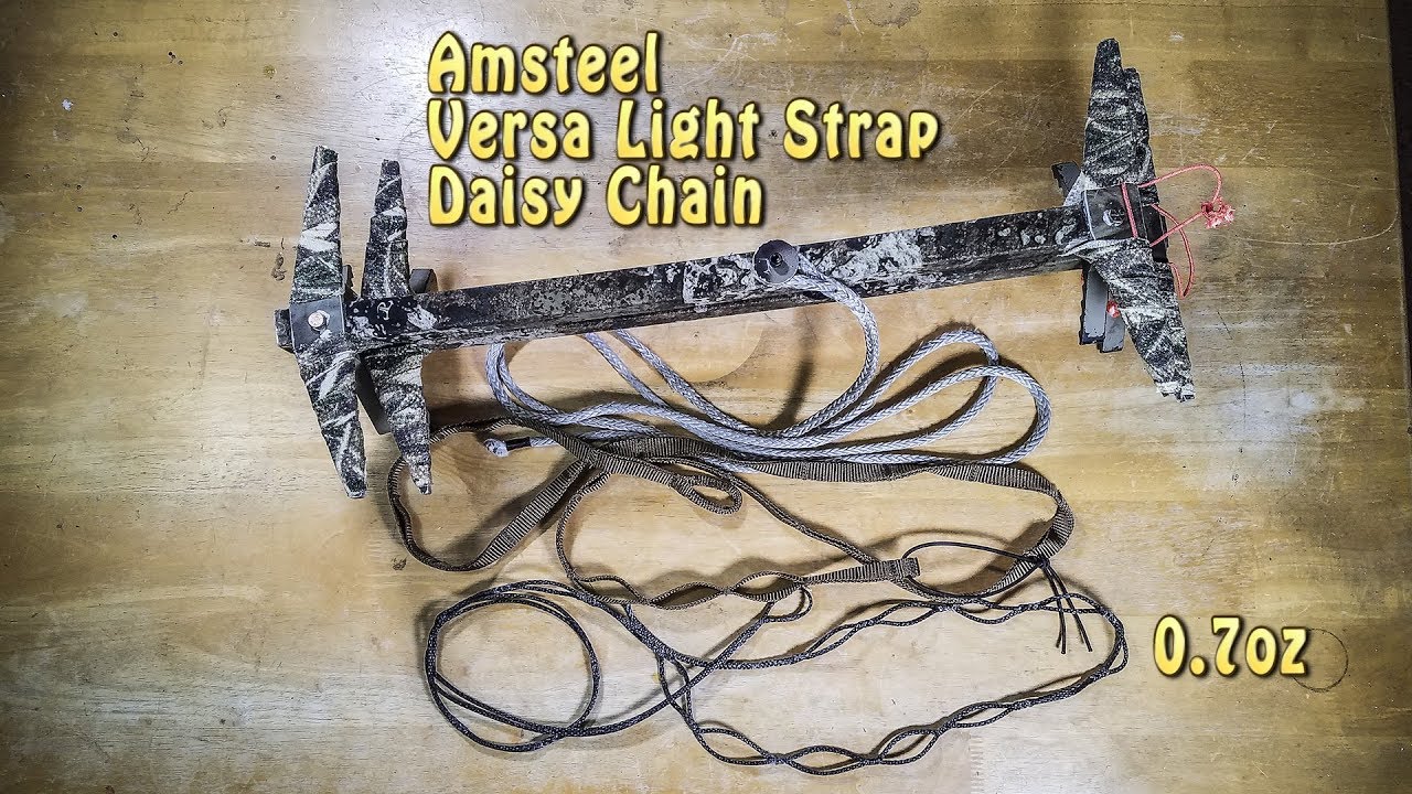 1 Hunting Amsteel Daisy Chains For climbing Sticks, Treestands, Saddlehunting 