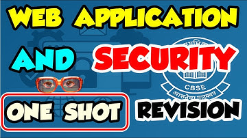 Web Application And Security Most Important Revision Notes of IT 402 Class 10th Board Exam 2026
