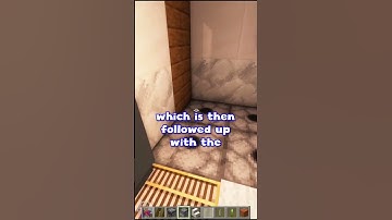 How To Build a Working Bathtub in Minecraft (TUTORIAL) #shorts #minecraft #gaming